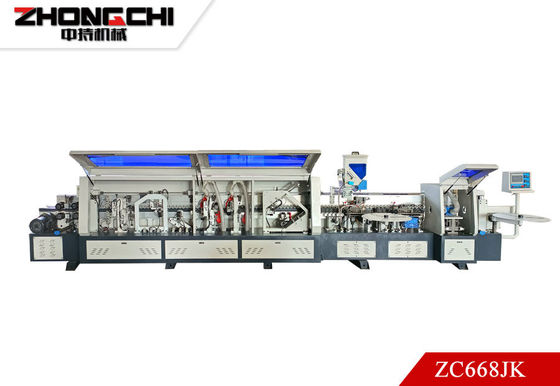 22 kW de puissance Machine de bordure de bois épaisseur 10-60 mm Machine de bande de bordure de travail du bois