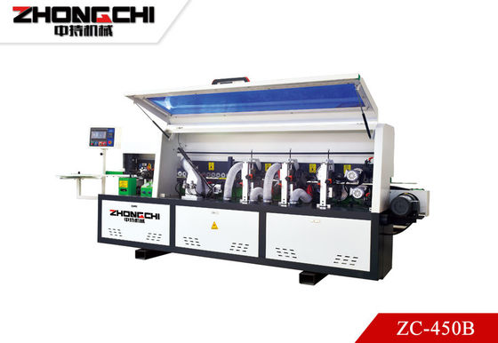 ZC-450B Machine de bandes de bord en bois Machine automatique de bandes de bord 8,1 kW