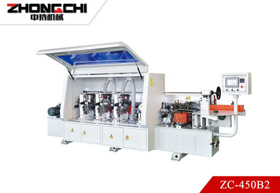ZC-450B2 Machine de bande de bord de bois Vitesse d'alimentation automatique de 18 à 24 m/min